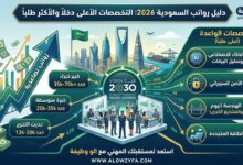 وظائف المستقبل في السعودية: تخصصات مطلوبة برواتب خيالية لم تكن تتوقعها!