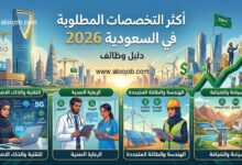 اكثر التخصصات المطلوبة في السعودية 2026 – وظائف سوق العمل السعودي