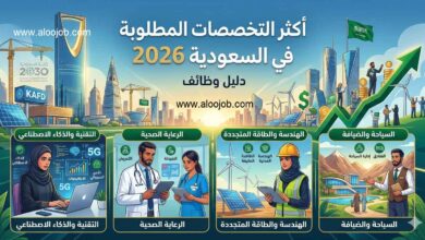 اكثر التخصصات المطلوبة في السعودية 2026 – وظائف سوق العمل السعودي