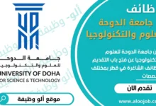 تصميم خاص بموقع ألو وظيفة يوضح فرص العمل