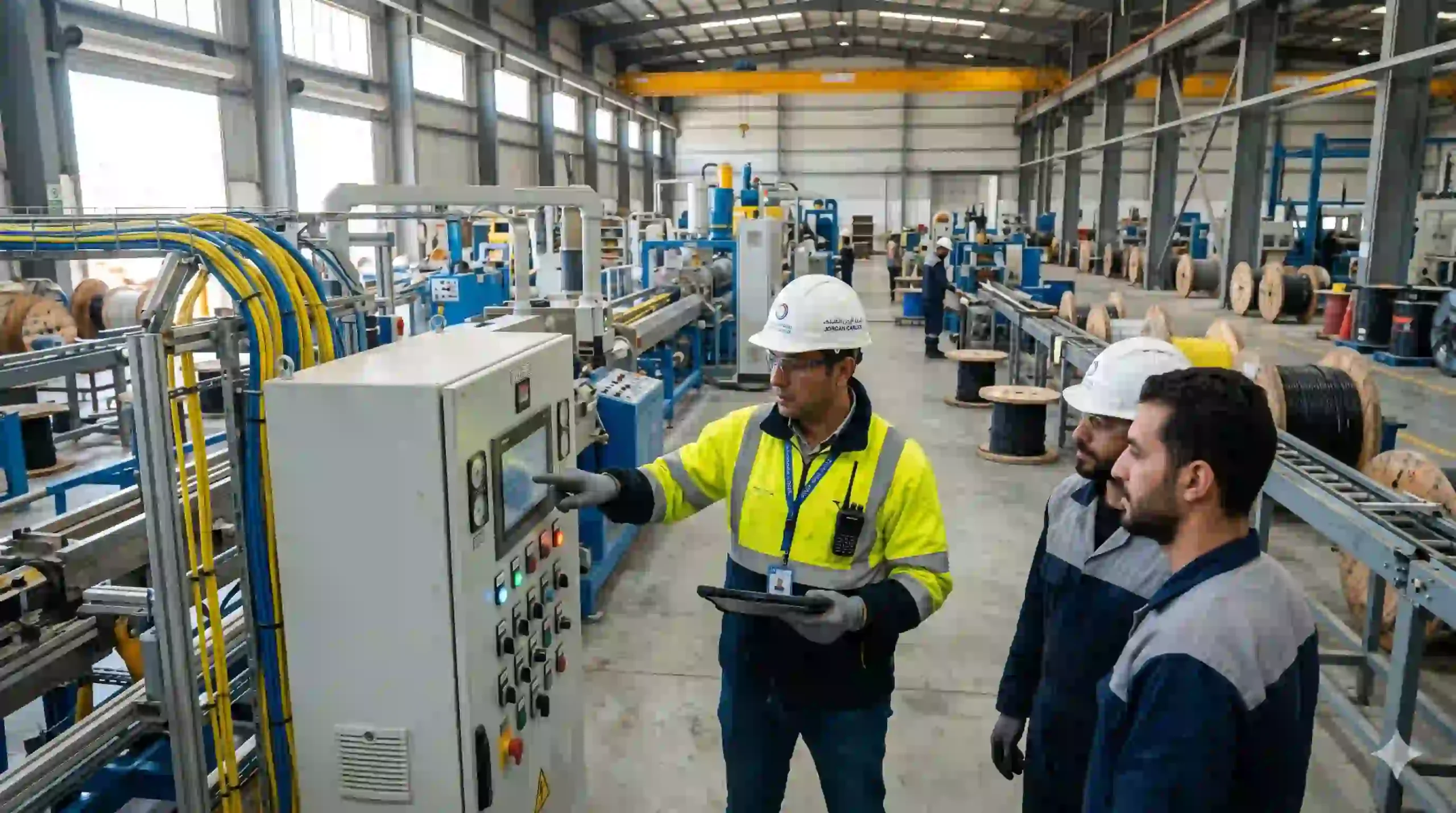 وظيفة مهندس كهرباء في مصنع كابلات بالأردن