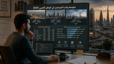 مقارنة رواتب المبرمجين في الأردن والسعودية والإمارات لعام 2026